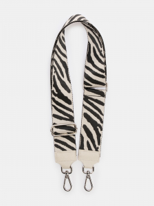 Женский ремень для сумки 114х5 см. DIVA`S BAG Zebra