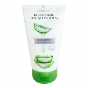 Крем для рук и тела Green care SOS-увлажнение с гелем Алоэ Вера 150г Liv Delano