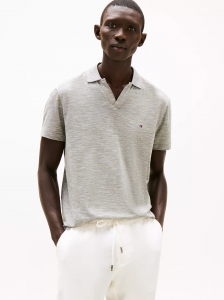 Regular Fit Textured Oxford Slub Polo