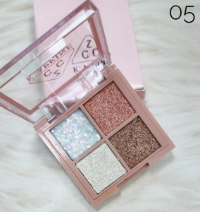 Палетка теней для век 4 цв. тон 05