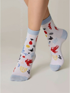 Носки женские 23С-138СПЕ 577 Esli Conte [6 шт] Дроп х/б