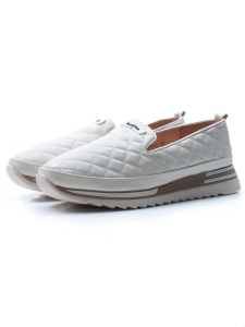 03-5015-2 WHITE Полуботинки женские (натуральная кожа)