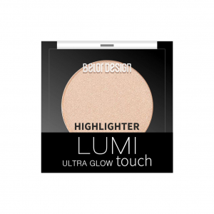 Хайлайтер для лица Lumi touch BelorDesign желтый 2 halo glow шиммерный сияющий финиш