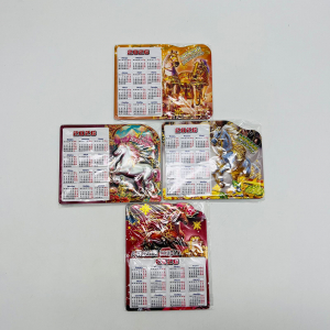 Календари магнитные на холодильник с пожеланиями 14х11 см 24 шт в уп (арт. ZF-6)