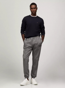 Embroidered Monotype Mouline Sweatpant