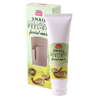 Маска-пленка для лица Banna с коллагеном и слизью улитки 120 мл / Banna Peel off facial mask snail collagen 120 ml