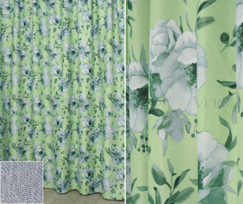 Портьера рогожка Цветослава