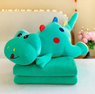 Плед с игрушкой Динозаврики PLIGDI