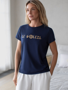 Футболка из 100% хлопка с авторским принтом