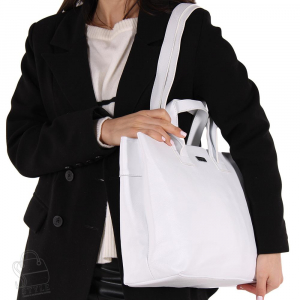 Сумка женская кожаная 98082 white Velina Fabbiano-Safenta/30