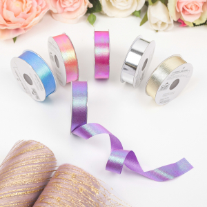 Лента упаковочная для декора и подарков, широкая, 1.8 см ? 5 м