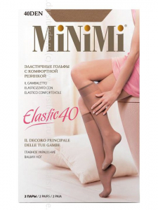 Гольфы женские Elastic 40 MiNiMi [2 пары]