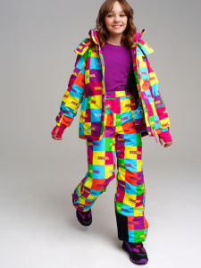 Комплект зимний для девочки: куртка, брюки