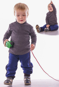 Брюки детские, супер-футер (синий) РАСПРОДАЖА