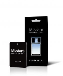 Ароматизатор воздуха MIODORE - Homme sport (подвесной картонный)