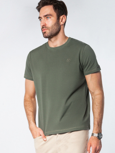 Футболка из премиального хлопка с эластаном