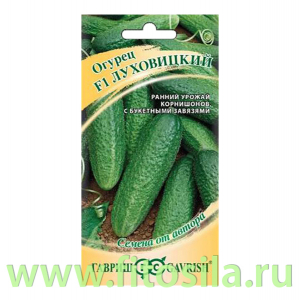 Огурец Луховицкий F1 10 шт. корнишон автор. (семена для проращивания)