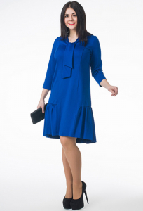 Платье Melissena 675 василек