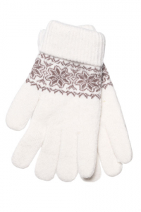 Перчатки жен.Crown 13-22 Снежинки