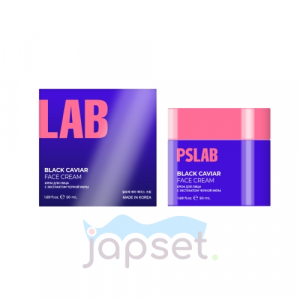 PSLab Anti Age Крем для лица с антивозрастным комплексом, черная икра + какао, 50 мл