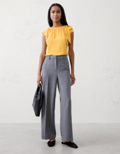 Georgette Tied-Shoulder Top