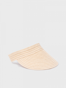 Козырек плетеный бежевый