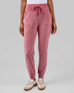 WOMEN'S VELOUR LUXE RIB JOGGER