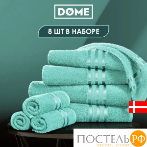 ГАРМОНИКА мятн К-т Полотенец 30х50-4/50х80-2/70х130-2, 8 пр., 100% хл, 440 гр/м2