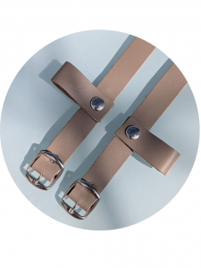 Дополнительные ремешки для абаркас AB. Zapatos correas (100) taupe