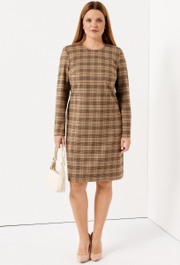 Платье Panda 116680 коричневый