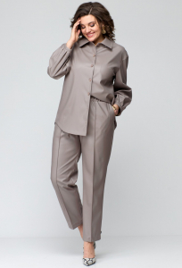 Рубашка Anastasia Mak 1088 капучино