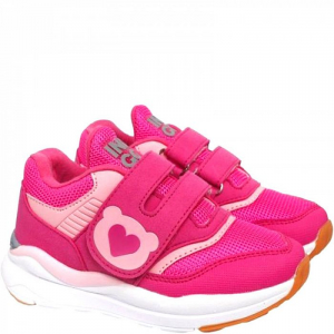 90-700B фукс/роз Кроссовки для девочек (24-29)/12