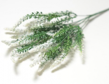 Искусственные цветы, Ветка в букете колосков с обсыпкой (1010237)