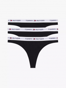 Tommy Logo Thong 3-Pack