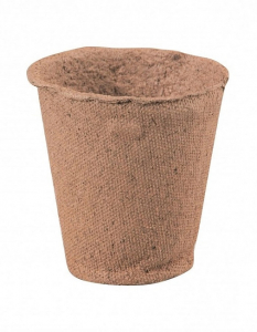 Торфяной горшочек 60х60 круглый, 1 шт