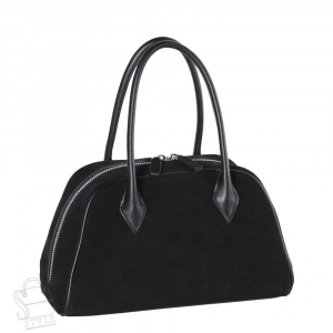 Сумка женская кожаная 88018AA black Polina&Eiterou  в Новосибирске