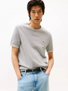 Tipped T-Shirt Sweater