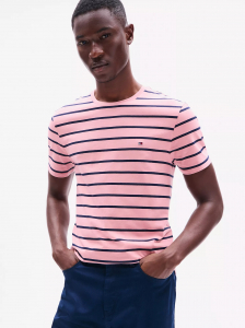 Stripe Stretch-Cotton Extra Slim T-Shirt