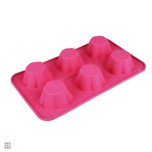 Силиконовая форма для выпечки маффинов 