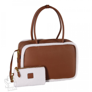 Сумка женская кожаная 6006-1VG brown Vitelli Grassi