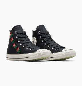 Chuck Taylor All Star Rose Cross Stitch