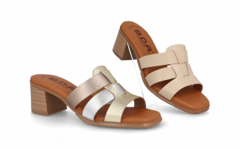 3454 - BDA
                SANDALIAS DE TACON