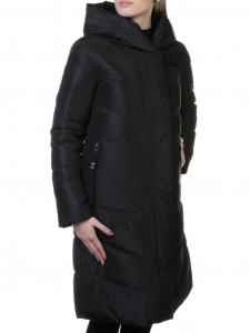 8033 BLACK Пальто пуховик зимнее Jarius (био-пух)