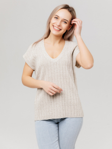 Жилет из льна 7-34