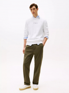 Pull-On Relaxed Twill Pant