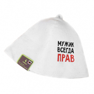 Колпак банный Мужик вс.прав Б40311