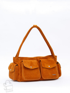 Сумка женская кожаная 91181MSS caramel Velina Fabbiano-Safenta