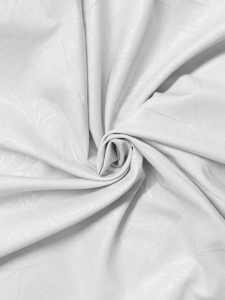 “Акция Простыня на резинке Жаккард “Белоснежный” Микрофибра