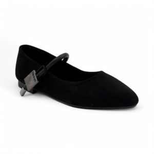 Женские балетки W1-8R черные