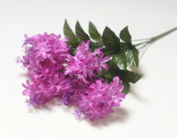 Искусственные цветы, Ветка в букете гиацинт 7 голов(1010237)